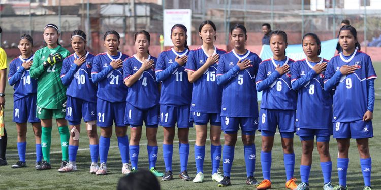 साफ यू-१६ महिला फुटबल: जित्नैपर्ने खेलमा आज नेपालको सामना भारतसँग