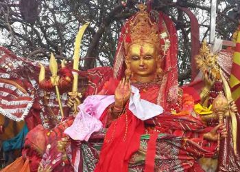 पाथीभरा मन्दिर जाने दुई किलोमिटर पदमार्ग निर्माण