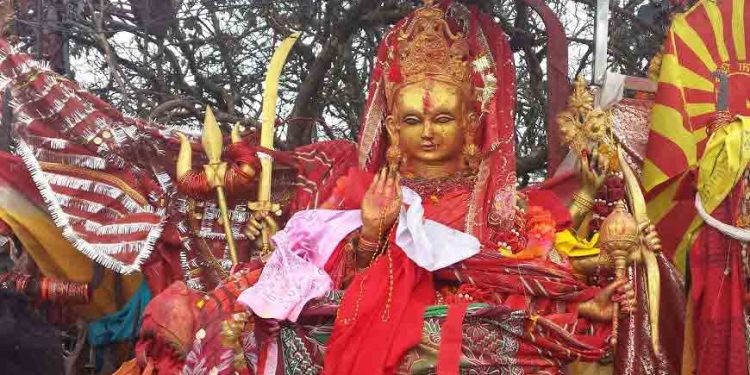 पाथीभरा मन्दिर जाने दुई किलोमिटर पदमार्ग निर्माण