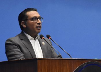 संसदमा गृहमन्त्रीलाई बोल्न नदिएर कांग्रेसले असंसदीय काम गर्यो- डा. स्वर्णिम वाग्ले