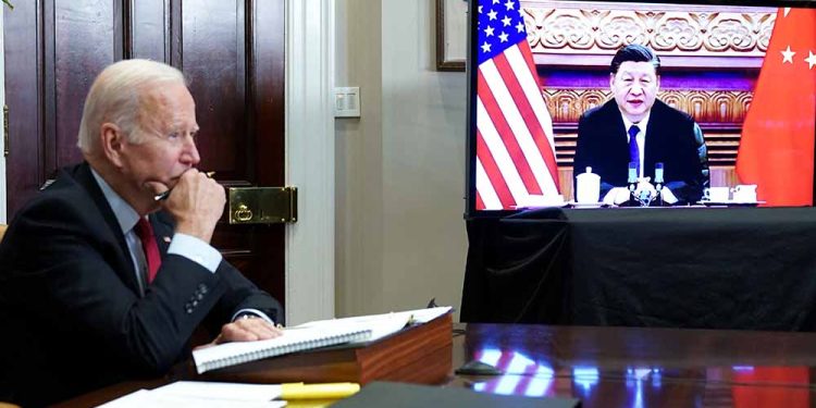 बाइडेन र जिनपिङबीच टेलिफोन कुराकानी