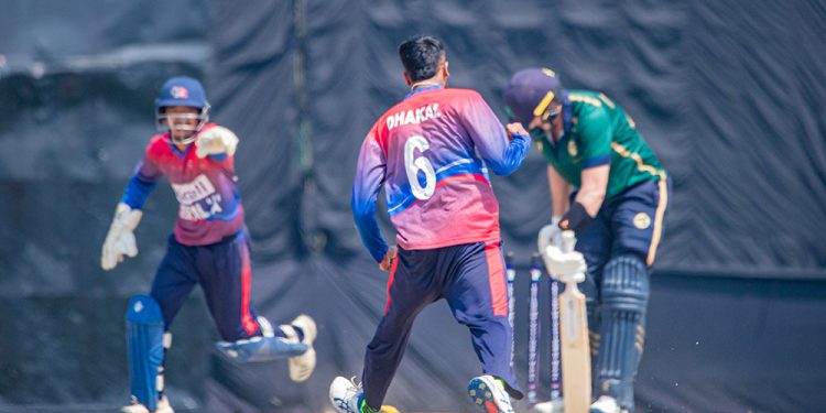 नेपाल ए को उत्कृष्ट बलिङ, आयरल्याण्ड वोल्भ्स १५७ रनमा अल आउट