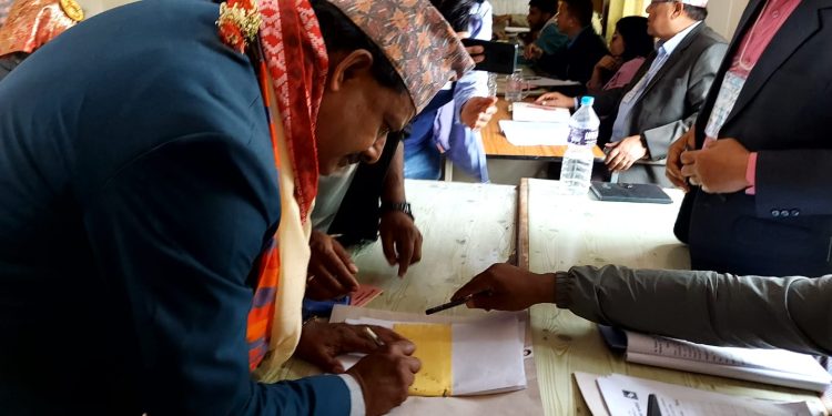 इलाम–२ को उपनिर्वाचन – २० जनाले गरे उमेद्धारी दर्ता