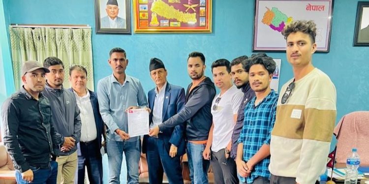 सिटिइभिटिलाई नेविसंघको ज्ञापन पत्र