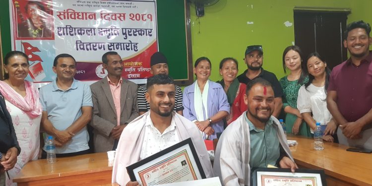 शशीकला स्मृति पुरस्कारबाट काफ्ले र ढकाल सम्मानित