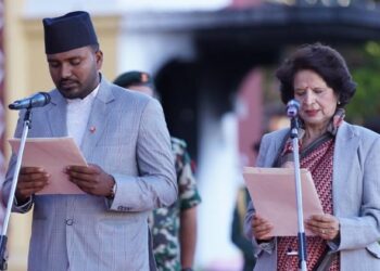 मन्त्रिपरिषद् विस्तार दुई मन्त्रीको सपथ